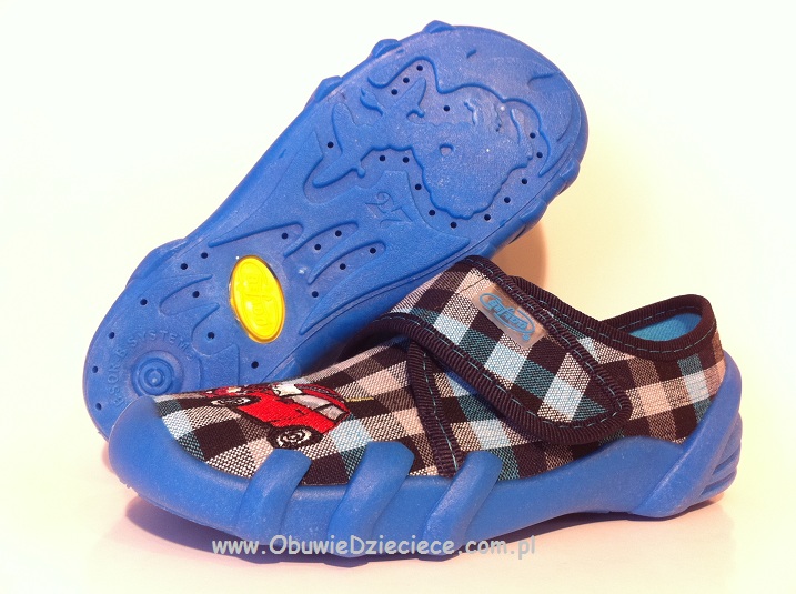 1-273X063 SKATE granatowo niebieskie w kratkę kapcie-buciki obuwie dziecięce przedszkolne szkolne Befado Skate 1-273X063 SKATE granatowo niebieskie w kratkę kapcie-buciki obuwie dziecięce przedszkolne szkolne Befado Skate